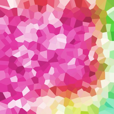 Soyut kristalize edilmiş renkli arkaplan deseni 