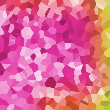 Soyut kristalize edilmiş renkli arkaplan deseni 