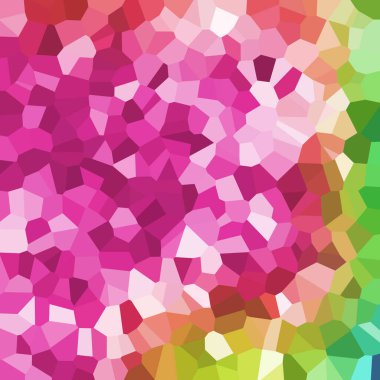 Soyut kristalize edilmiş renkli arkaplan deseni 
