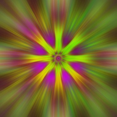 Güzel, gizemli, gizemli, el yapımı bir mandala..