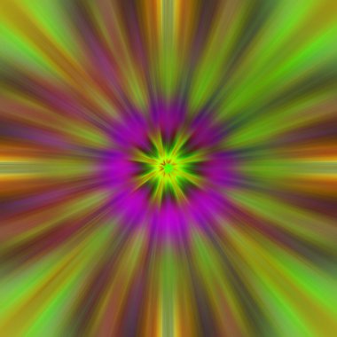 Güzel, gizemli, gizemli, el yapımı bir mandala..