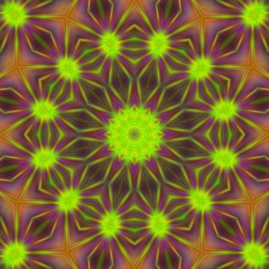 Güzel, esrarengiz sihirli mandala arkaplanı