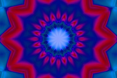 Güzel, esrarengiz sihirli mandala arkaplanı