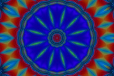 Güzel, esrarengiz sihirli mandala arkaplanı