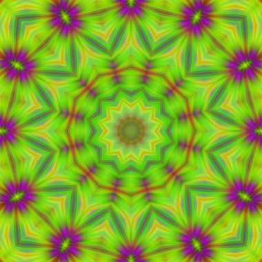 Güzel, esrarengiz sihirli mandala arkaplanı