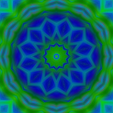 Güzel, esrarengiz sihirli mandala arkaplanı