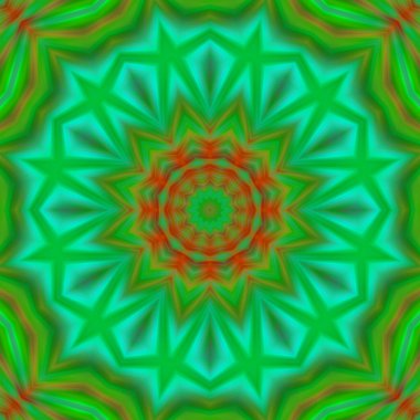 Güzel, esrarengiz sihirli mandala arkaplanı