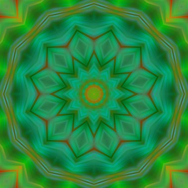 Güzel, esrarengiz sihirli mandala arkaplanı