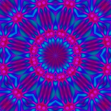 Güzel, esrarengiz sihirli mandala arkaplanı