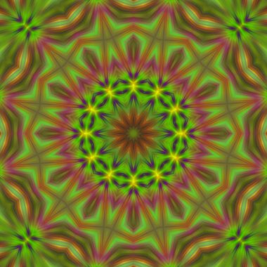 Güzel, esrarengiz sihirli mandala arkaplanı