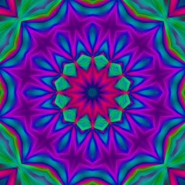 Güzel, esrarengiz sihirli mandala arkaplanı