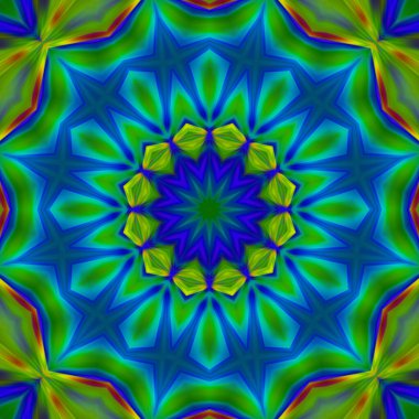 Güzel, esrarengiz sihirli mandala arkaplanı