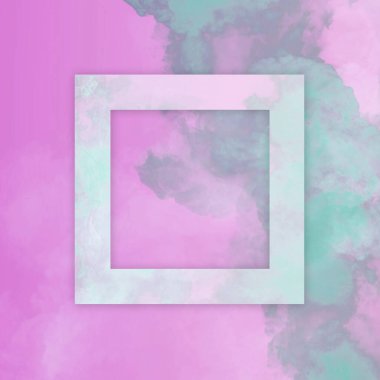 Pembe gradyan üzerinde soyut ışık dumanı.