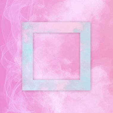 Pembe gradyan üzerinde soyut ışık dumanı.