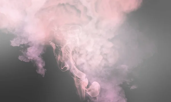 Pink wipe smoke cloud. Abstract mystic freeze motion diffusion background.
