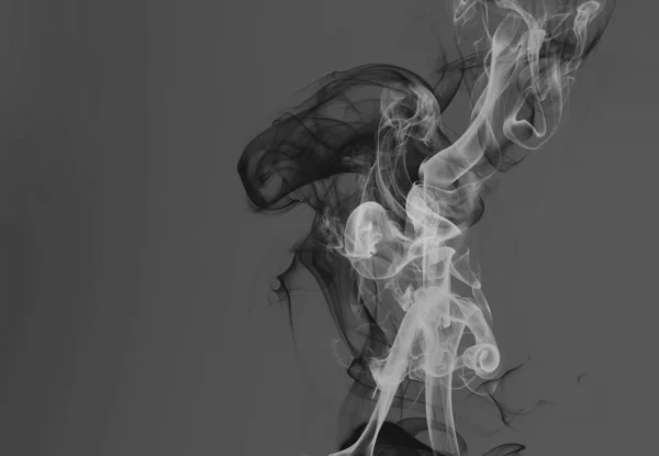 smoke over grey background, healthcare concept