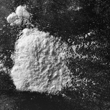 Soyut renkli un veya toz arkaplan kavramı 