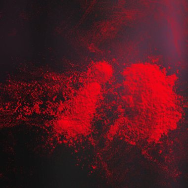 Soyut renkli un veya toz arkaplan kavramı 