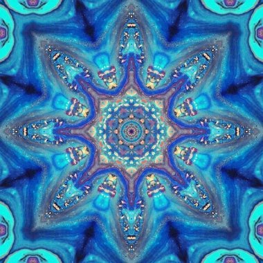 soyut renkli mandala arkaplan kavramı 