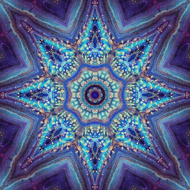 soyut renkli mandala arkaplan kavramı 