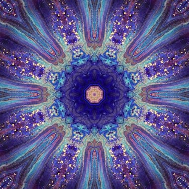 soyut renkli mandala arkaplan kavramı 