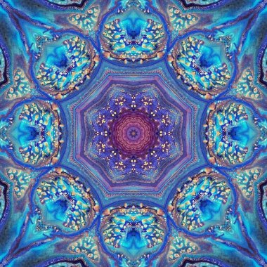 soyut renkli mandala arkaplan kavramı 