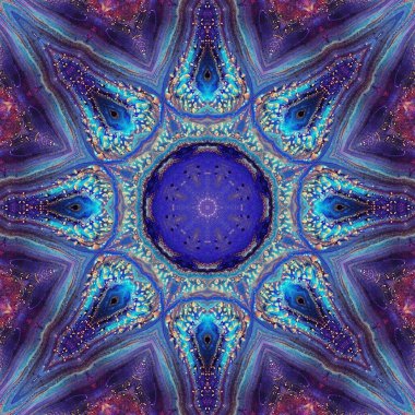 soyut renkli mandala arkaplan kavramı 