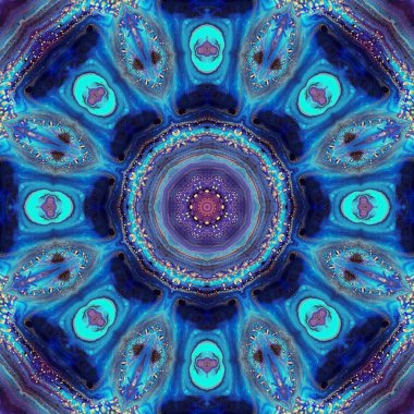 soyut renkli mandala arkaplan kavramı 