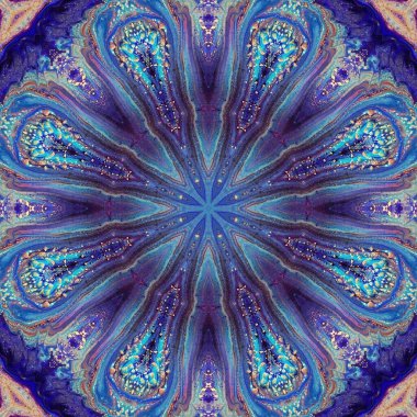 soyut renkli mandala arkaplan kavramı 