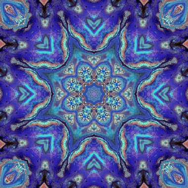 soyut renkli mandala arkaplan kavramı 