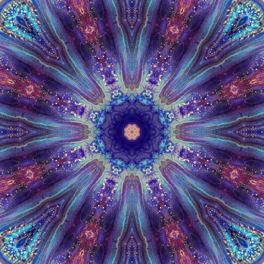 soyut renkli mandala arkaplan kavramı 