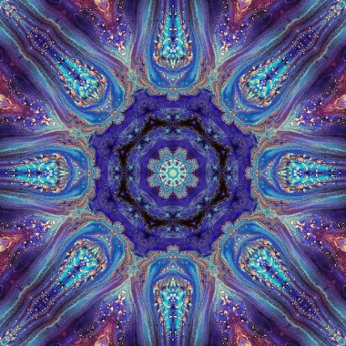 soyut renkli mandala arkaplan kavramı 