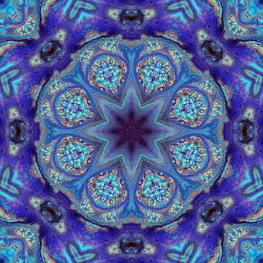 soyut renkli mandala arkaplan kavramı 