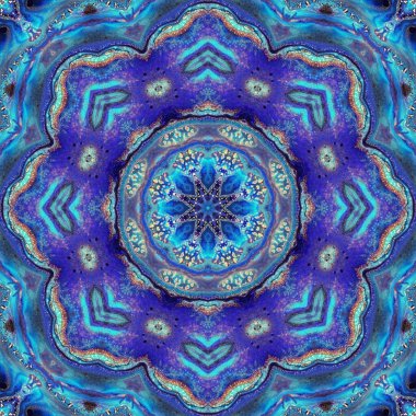 soyut renkli mandala arkaplan kavramı 