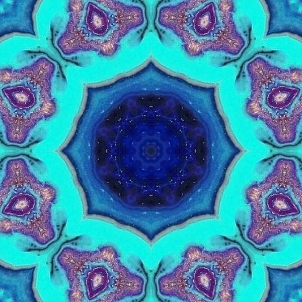 Soyut Renkli Mandala Arkaplan Kavramı — Stok fotoğraf