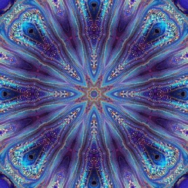 soyut renkli mandala arkaplan kavramı 