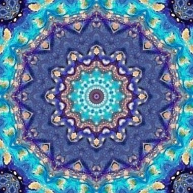 soyut renkli mandala arkaplan kavramı 