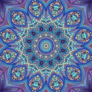 soyut renkli mandala arkaplan kavramı 