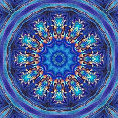 soyut renkli mandala arkaplan kavramı 