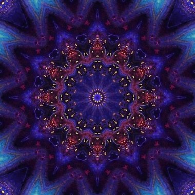 soyut renkli mandala arkaplan kavramı 