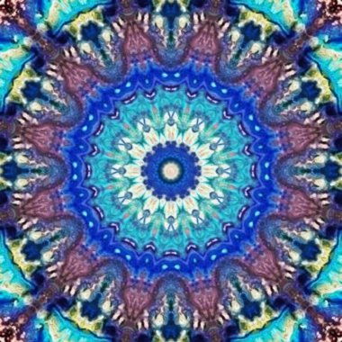 soyut renkli mandala arkaplan kavramı 