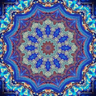 soyut renkli mandala arkaplan kavramı 