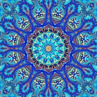 soyut renkli mandala arkaplan kavramı 