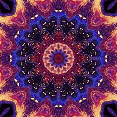 soyut renkli mandala arkaplan kavramı 