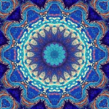 soyut renkli mandala arkaplan kavramı 