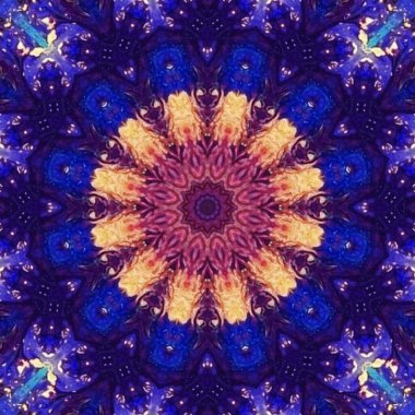 soyut renkli mandala arkaplan kavramı 