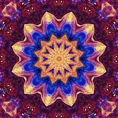 soyut renkli mandala arkaplan kavramı 