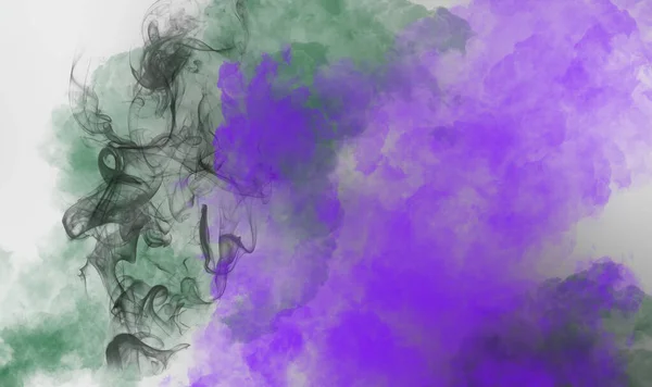 Beautiful Smoke Colorful Gradient Background — Foto Stock