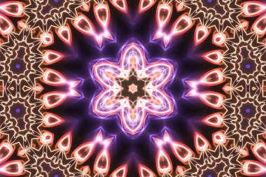 soyut renkli mandala arkaplan kavramı 