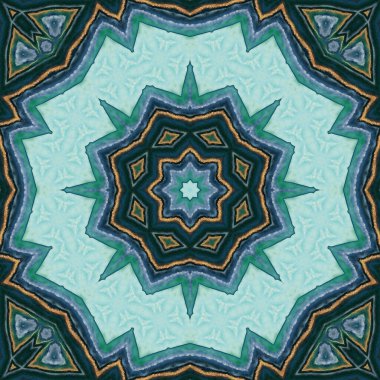 soyut renkli mandala arkaplan kavramı 